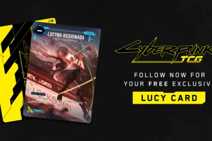 Cyberpunk TCG - Lucy Kushinada Nova Rare Promo (Quelle: WeirdCo)