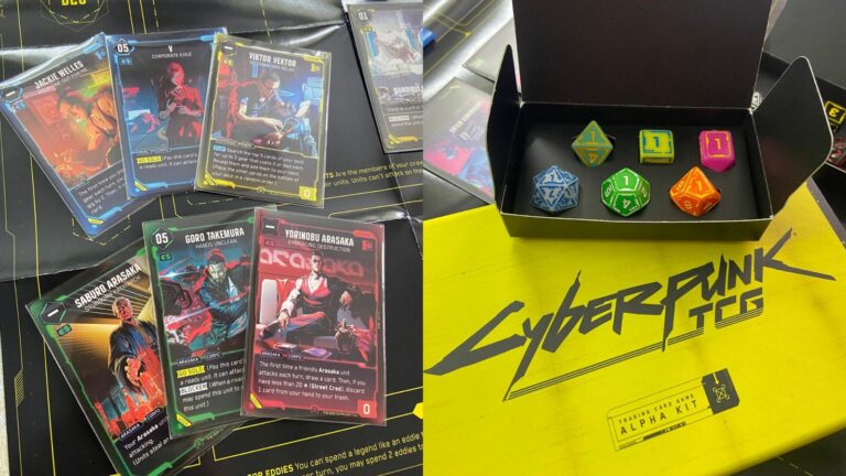 Cyberpunk TCG Kickstarter Countdown zum Start