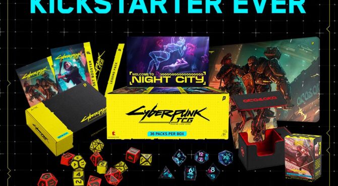 Cyberpunk TCG Kickstarter
