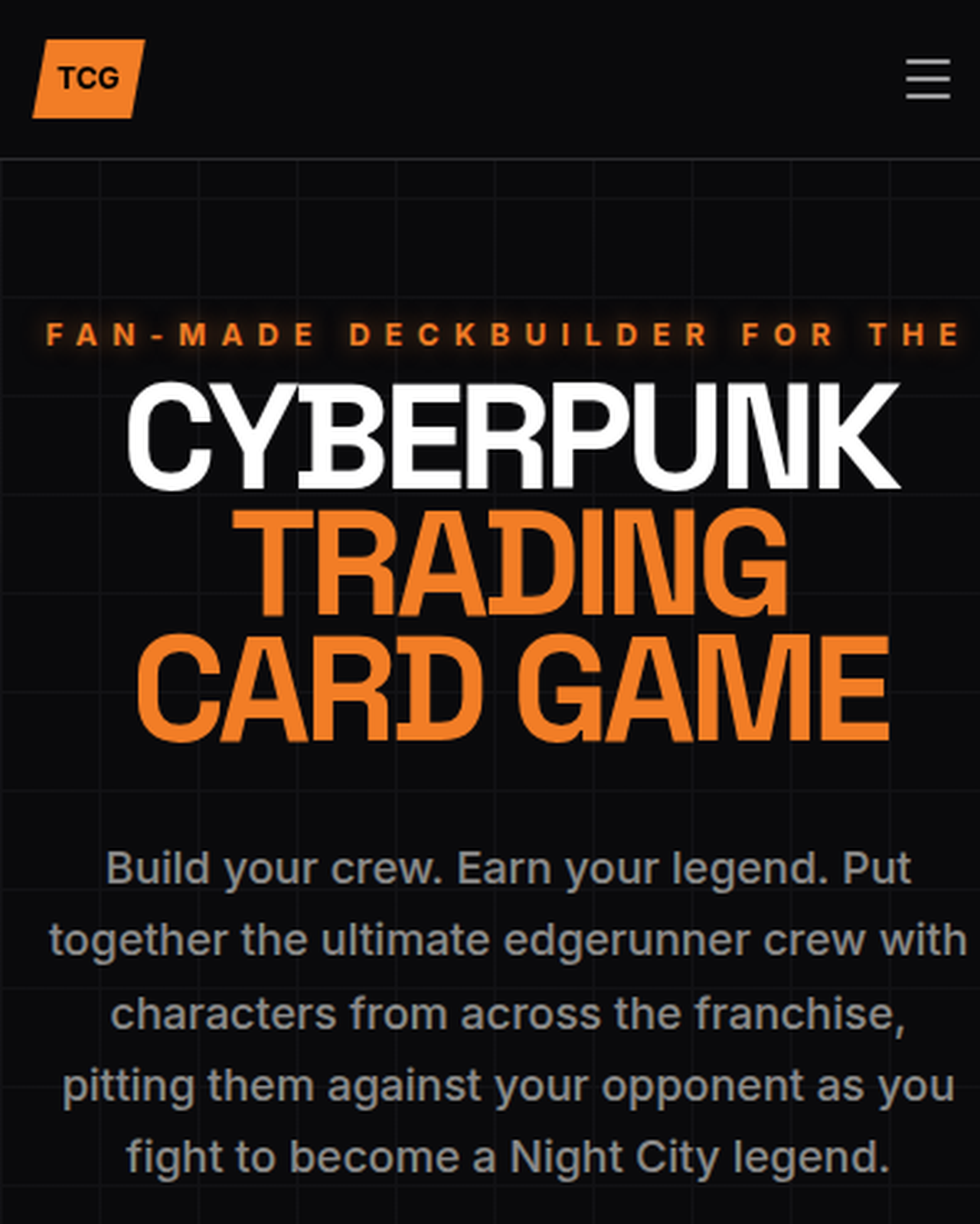 chromevibe.vercel.app — Tobias' deckbuilder with PDF proxy export
