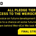 WeirdCrew Membership Club Banner – Cyberpunk TCG von WeirdCo
