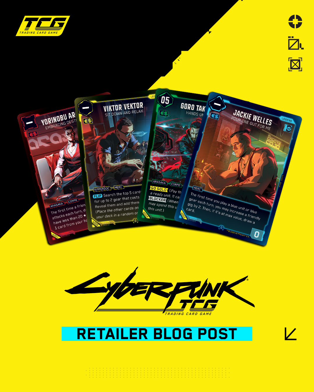 Cyberpunk TCG Retail Plans - WeirdCo Händlerprogramm (Quelle: WeirdCo)