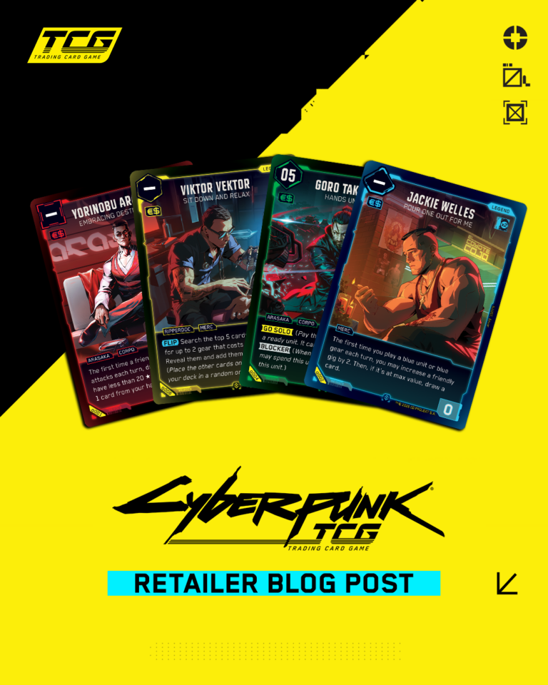 Cyberpunk TCG Retail Plans - WeirdCo Distributor-Netzwerk für Europa (Quelle: WeirdCo)