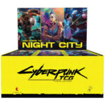 Cyberpunk TCG Welcome to Night City Retail Booster Display (Quelle: GTS Distribution)
