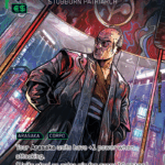 Cyberpunk TCG - Saburo Arasaka Karte aus Welcome to Night City (Quelle: cyberpunktcg.com)