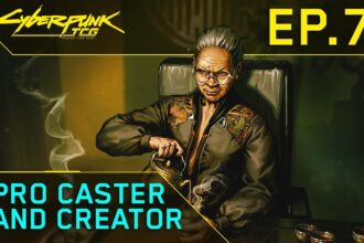 Cyberdeck Podcast Episode 7 mit Spessie und Pawel Burza — Gwent-Erbe im Cyberpunk TCG