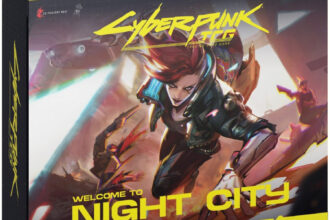 Cyberpunk TCG - Welcome to Night City Pre-Release Kit (Quelle: WeirdCo / Boutique Awesome)