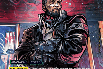Cyberpunk TCG - Goro Takemura Kartenmotiv (Quelle: cyberpunktcg.com)