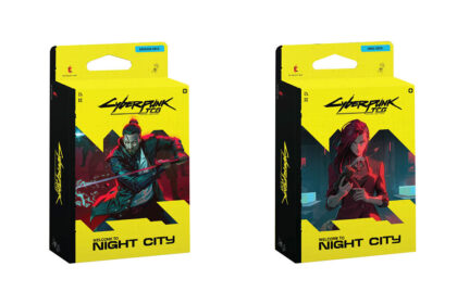 Cyberpunk TCG Starter-Decks: The Heist und Embracing Power (Quelle: WeirdCo/SoleSavy)