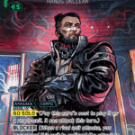 Cyberpunk TCG - Goro Takemura Karte (Quelle: cyberpunktcg.com / CardNexus)