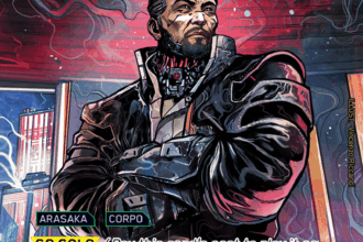 Cyberpunk TCG - Goro Takemura Karte (Quelle: cyberpunktcg.com / CardNexus)