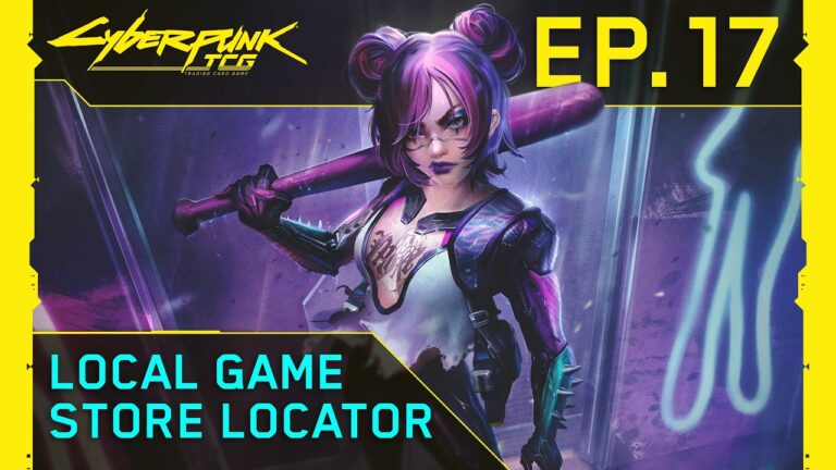 Cyberdeck Podcast Episode 17: Cyberpunk TCG Store Locator, fuenf Kartenvorstellungen und Convention-Roadmap