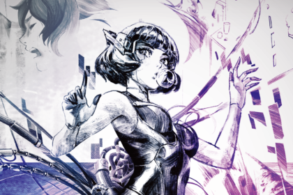 Cyberpunk TCG - Key Art vom Convention-Stand (Quelle: cyberpunktcg.com)