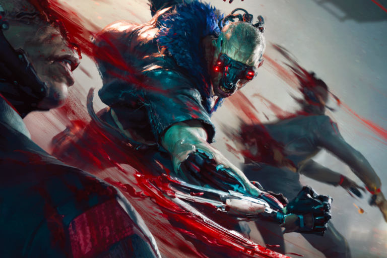 Cyberpunk TCG - Mantis Blades Promo aus dem Beta Event Kit (Quelle: WeirdCo / cyberpunktcg.com)
