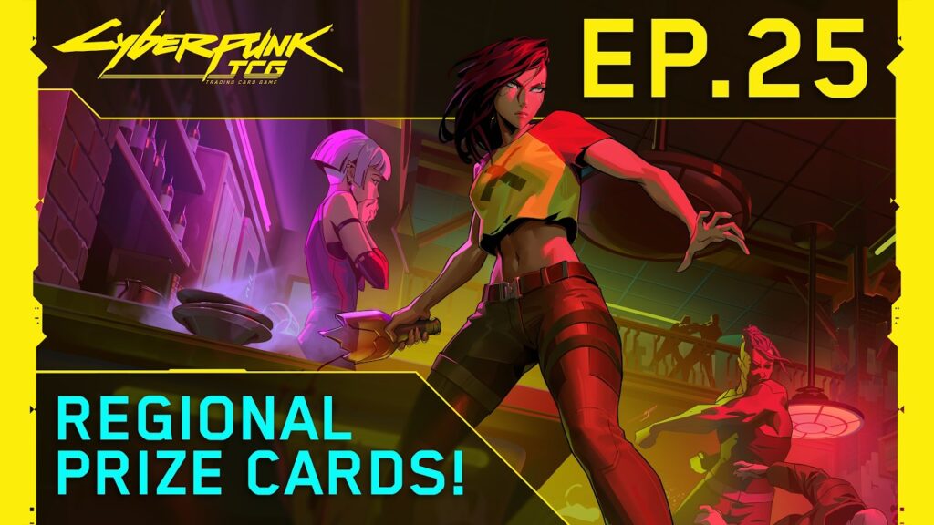 Cyberpunk TCG - Cyberdeck Podcast Episode 25 zur Edgerunner Open Regional Preisausstattung (Quelle: WeirdCo / YouTube)
