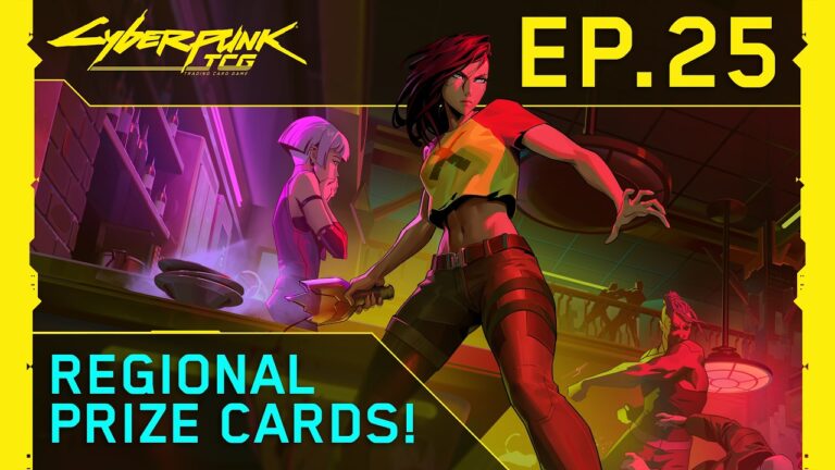 Cyberpunk TCG - Cyberdeck Podcast Episode 25 zur Edgerunner Open Regional Preisausstattung (Quelle: WeirdCo / YouTube)