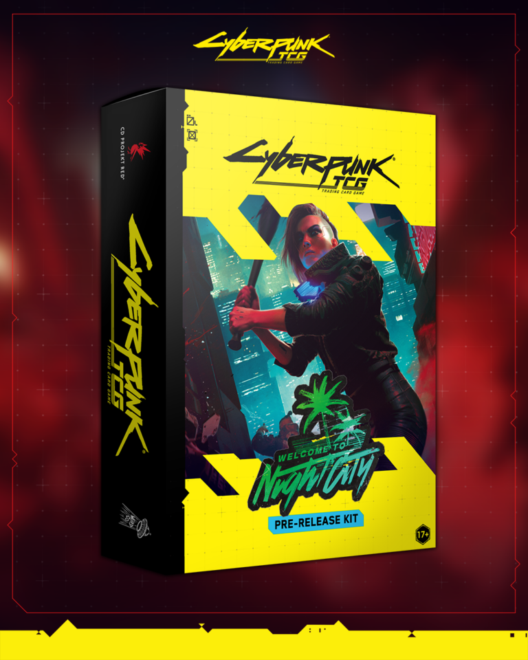 Cyberpunk TCG - Welcome to Night City Pre-Release Kit Showcase (Quelle: WeirdCo Dev-Blog)