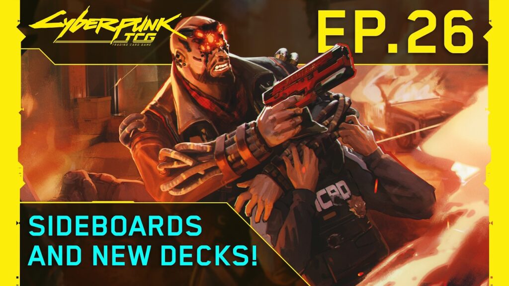 Cyberpunk TCG - Cyberdeck Podcast Episode 26 zu Sideboards und Turnierregeln (Quelle: Cyberpunk TCG YouTube)