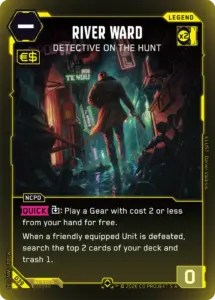 Deck-Guide River’s Closet: Gelb-Gear mit River Ward